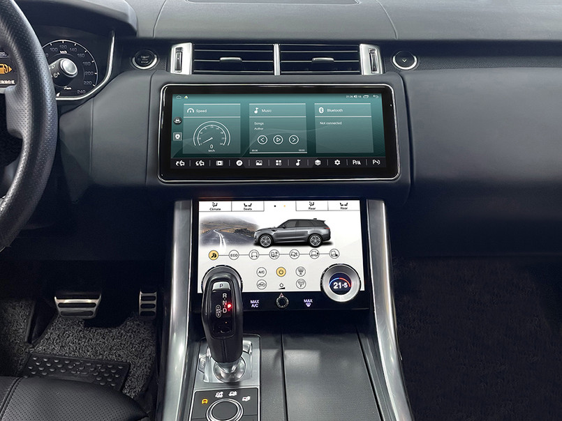 DA5348 - 10" Touchscreen Climate Control Upgrade Panel - Range Rover Sport - 2014 - 2017 Image 2