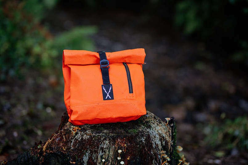 EXT551 - Waxed Canvas Roll Top Bag - by Exmoor Trim - Various Colours Available Image 2