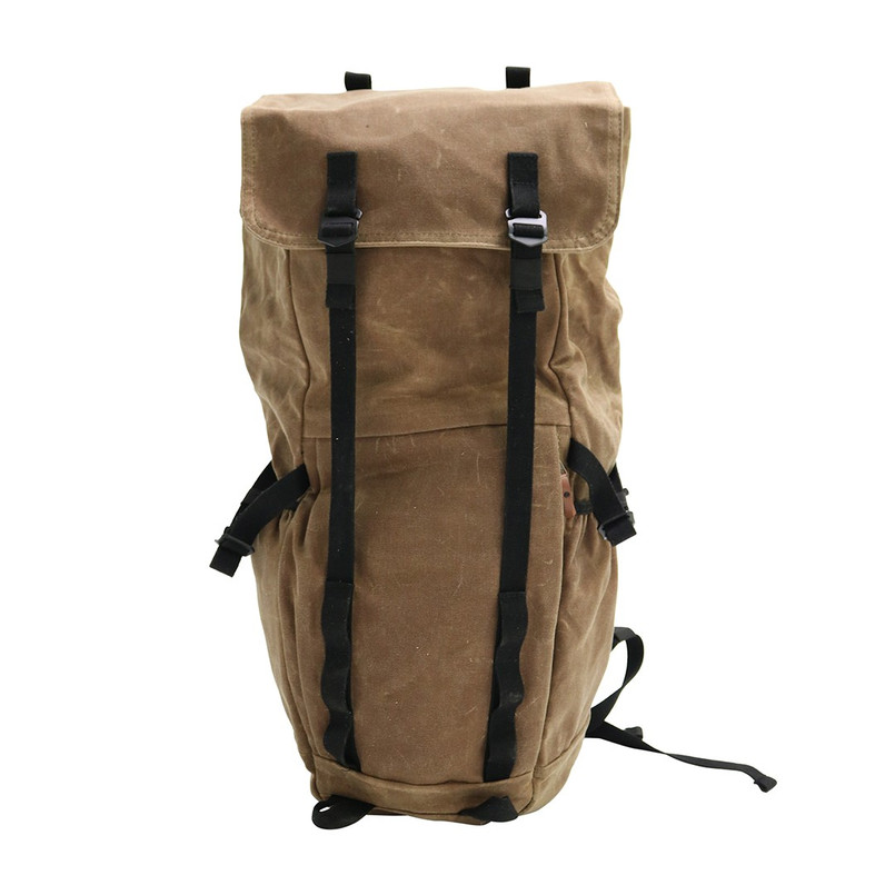 EXT551 - Waxed Canvas Ruck Sack with Black Straps - by Exmoor Trim - Various Colours Available Image 14