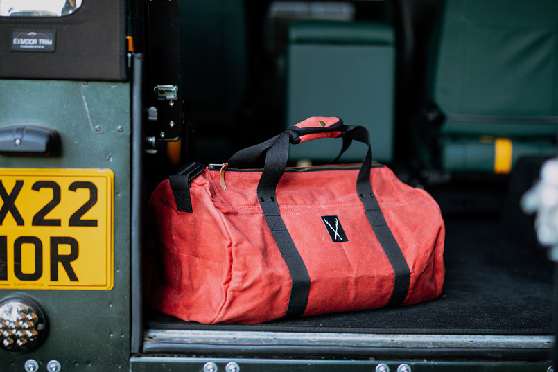 EXT551 - Waxed Canvas Duffle Bag - by Exmoor Trim - Various Colours Available Image 11
