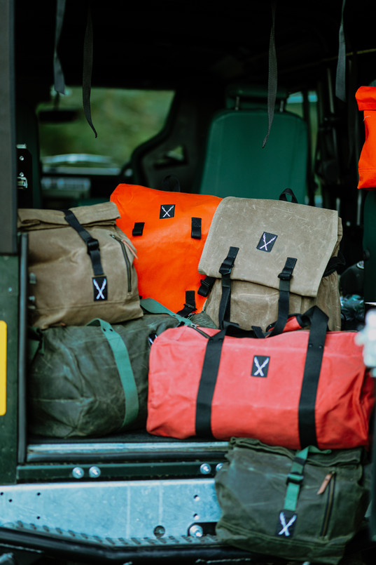 EXT551 - Waxed Canvas Duffle Bag - by Exmoor Trim - Various Colours Available Image 4