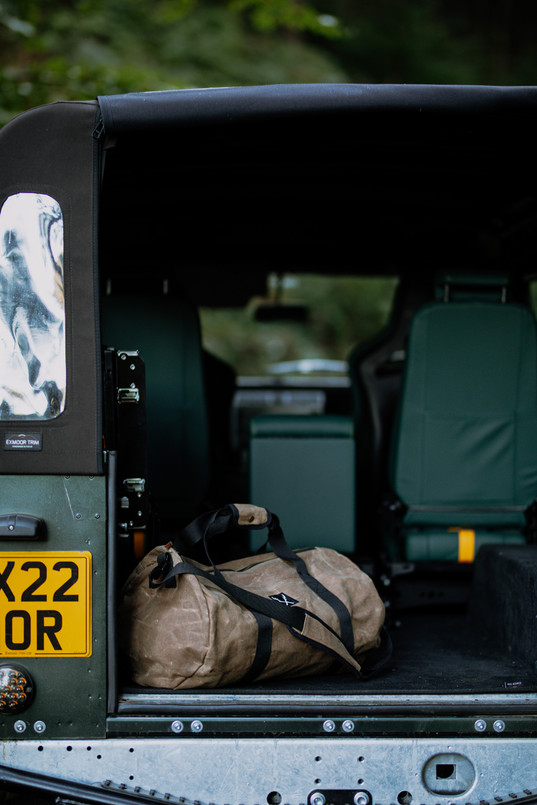 EXT551 - Waxed Canvas Duffle Bag - by Exmoor Trim - Various Colours Available Image 5