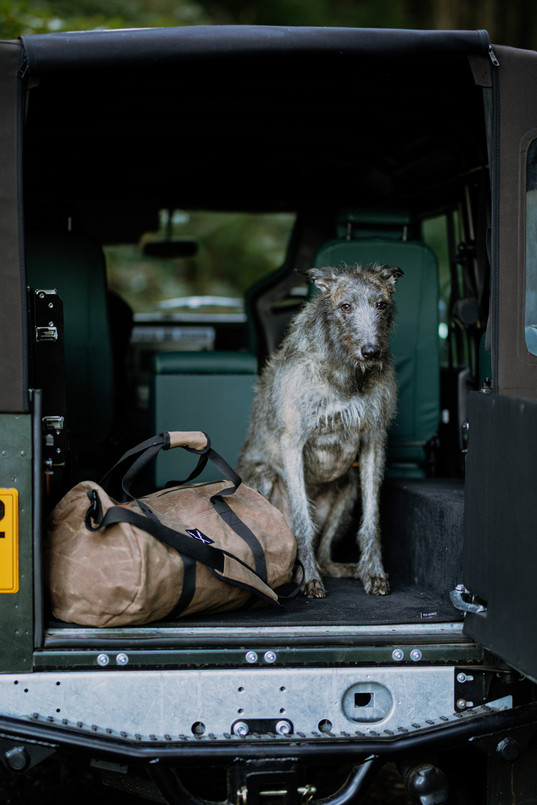 EXT551 - Waxed Canvas Duffle Bag - by Exmoor Trim - Various Colours Available Image 8