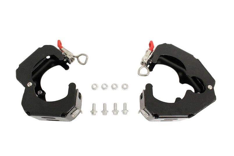 TF3372 - Pair of Adjustable Hydraulic Climbing Jack Mounting Brackets by Terrafirma Image 2