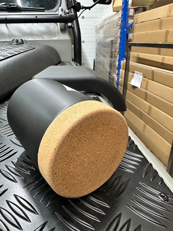 LRC11007 - LR Parts Mug with Cork Base - Don't Scratch Your Paintwork When Working on Your Land Rover! Image 3
