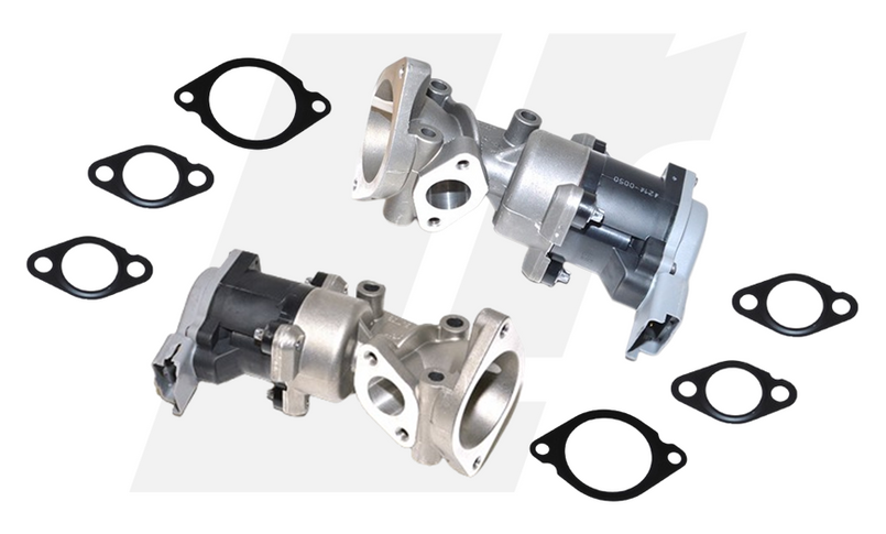 LRC11011 - Pair of EGR Valves for TDV6 2.7 - Right and Left - Includes Gaskets - Range Rover Sport & Discovery 3 and 4 From 2007 Onwards Image 1