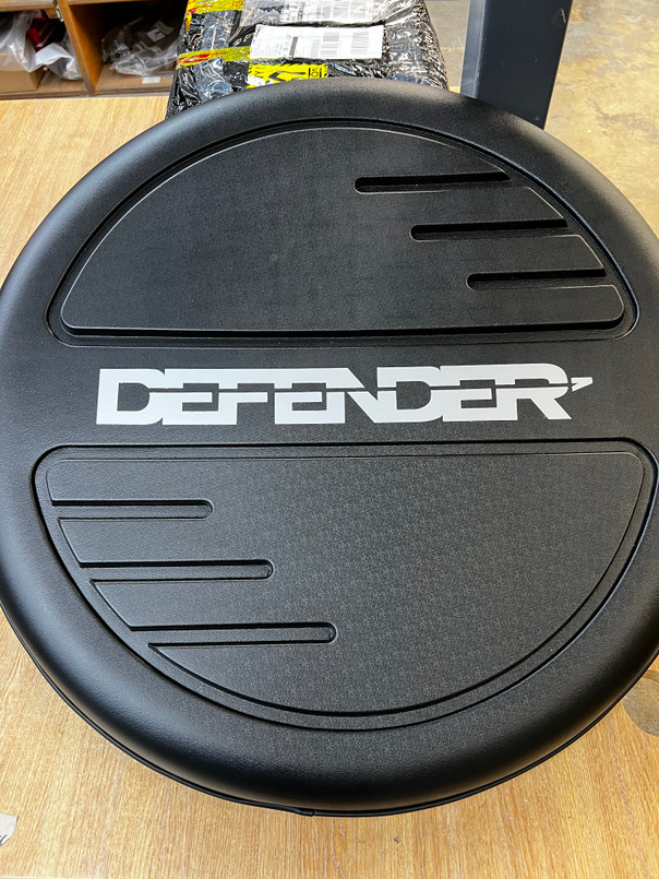 STC7889 - Genuine Defender Wheel Cover - Hard Plastic Moulded - Fits Most Tyre Sizes *DAMAGED - REDUCED TO CLEAR* Image 5