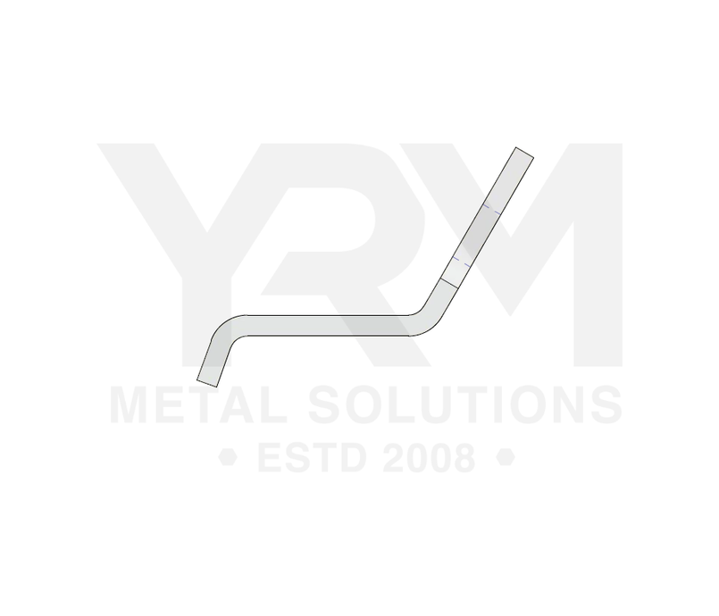 332122 - Rear Door Seal Retainer for Bottom of Lift Up Rear Door- Series 2, 2A & 3 (1958– 1985) - by YRM Image 3