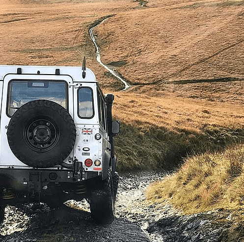 EXT00351/2 - ORE Spare Wheel Carrier - Land Rover Defender Image 4