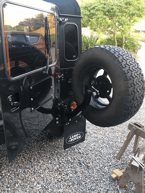 EXT00351/2 - ORE Spare Wheel Carrier - Land Rover Defender Image 7