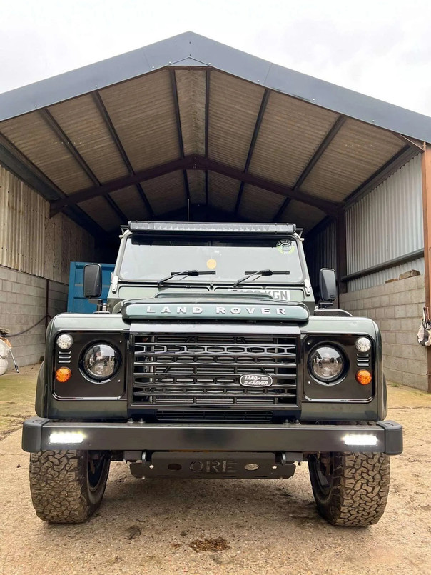 EXT00383-86 - ORE Front Bumper - STRAIGHT - Land Rover Defender Image 1