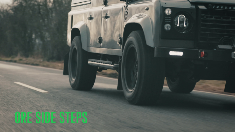 EXT00391/92 - OREstyle Side Steps - Land Rover Defender 110 Image 7