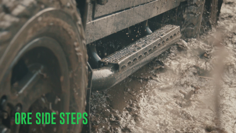 EXT00391/92 - OREstyle Side Steps - Land Rover Defender 110 Image 3