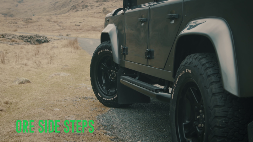EXT00391/92 - OREstyle Side Steps - Land Rover Defender 110 Image 8