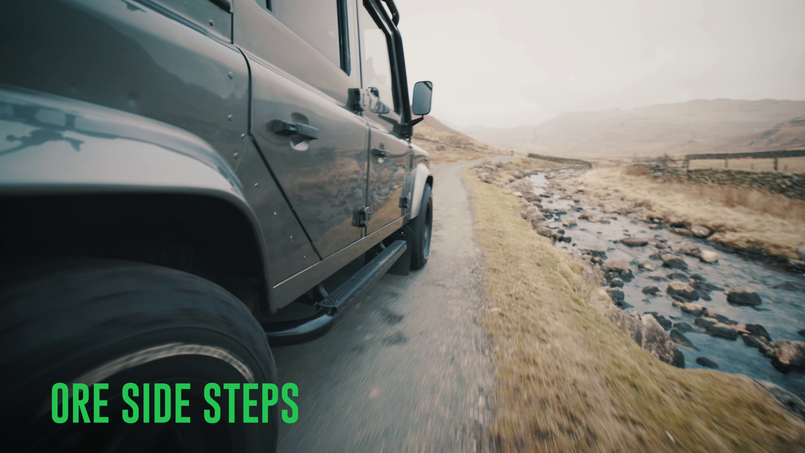 EXT00391/92 - OREstyle Side Steps - Land Rover Defender 110 Image 6