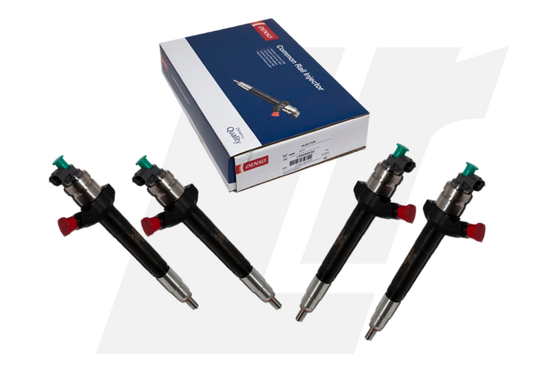 LR006803 - Set of Four Denso Branded Injector for Land Rover Defender Puma 2.4 - 2007 - 2012 (Brand New Unit - No Old Unit Surcharge) Image 1