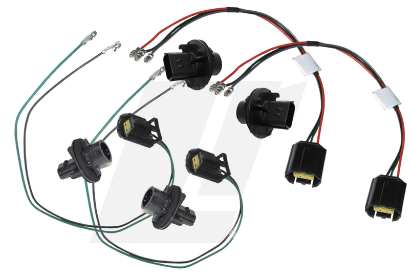 LRC11038 - Rear Bulb Holder Kit - Defender, Range Rover Classic and Discovery 1 Image 1