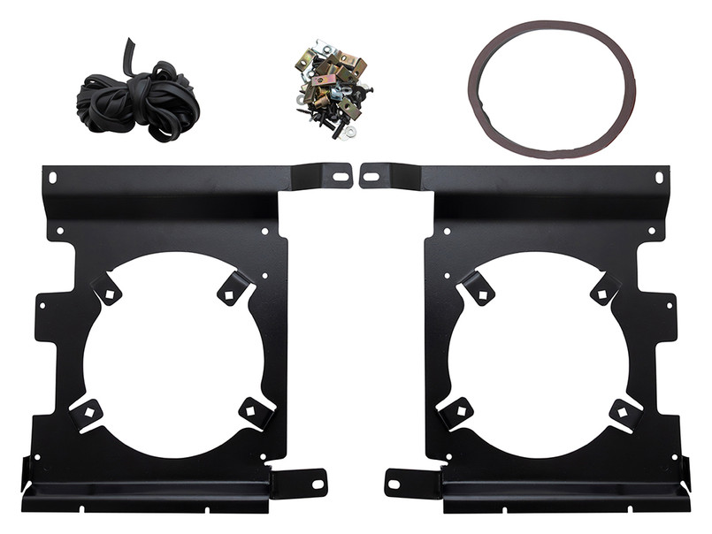 LR008361B - Grille & Headlight Surround Set - Black - Defender 2007-2016 Image 4