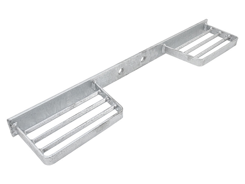 DA4070 - Rear Tow Ball Double Step - Defender - Fits all models with drop plate tow hitch - BLACK IN STOCK FOR IMMEDIATE DISPATCH Image 1