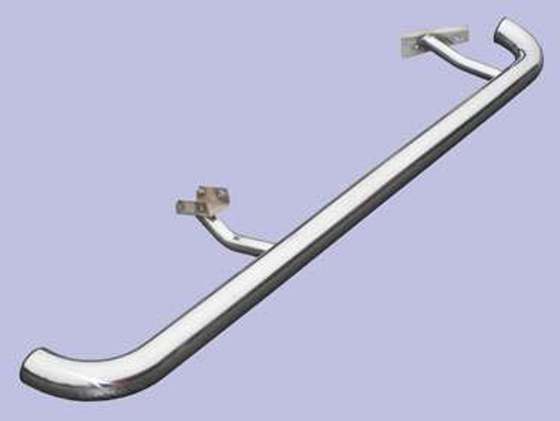 DA7011SS - Tubular Stainless Steel Side Steps For Defender 110 - By Britpart - Comes as a Pair Image 1