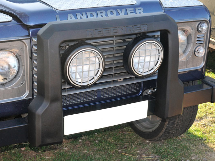 VPLPP0060 - Defender Soft 'A' Bar in Black Rubber - Doesn't fit vehicles with winch or SVX  - Genuine Land Rover Image 2