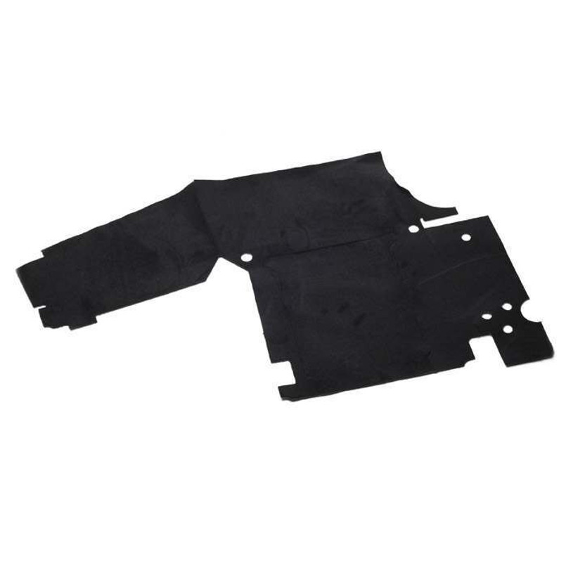 EAD500590PVJ - Seatbox Carpet Covering in Ebony Black for Land Rover Defender - Left Hand - Fits 2007-2016 - Genuine Land Rover Image 1