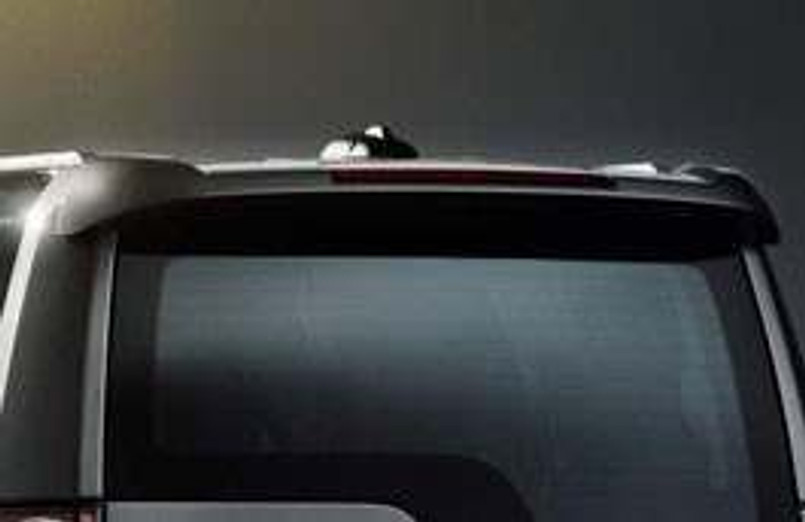 LR006697 - Discovery 3 and Discovery 4 Rear Spoiler in Primed - Full Genuine Land Rover Kit - Image Shows Black One Image 1