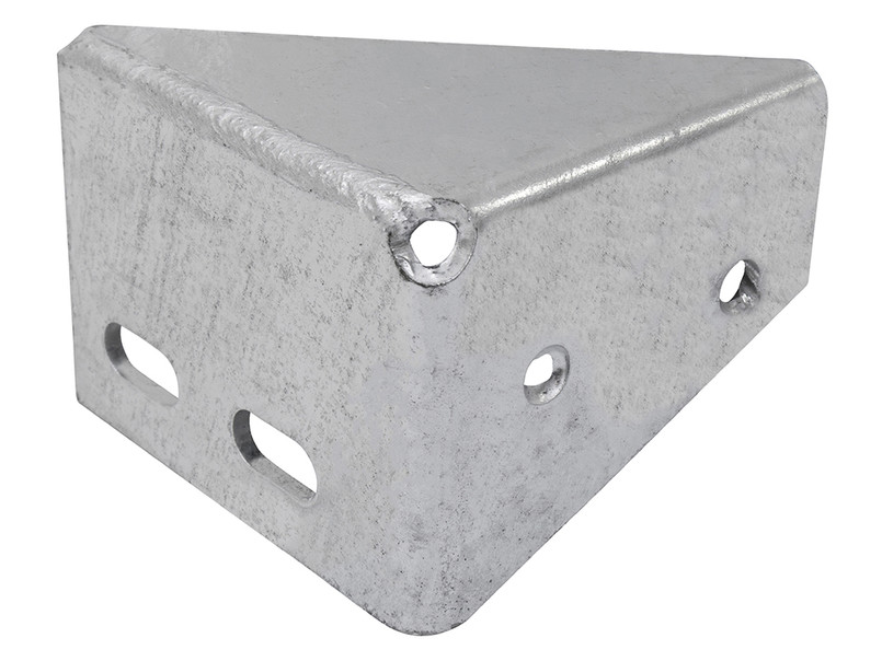 LR011890 - Defender 110 Sill to Body Support Bracket - Galvanised - Left Hand - Fits from 1983-2016 Image 1