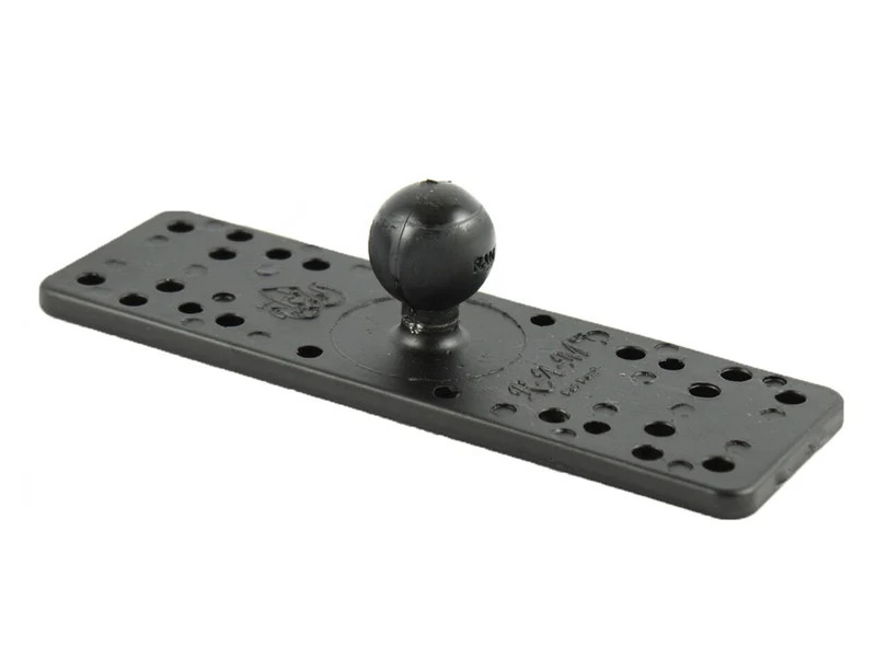 RAM-B-111B - RAM Universal Marine Electronics Mounting Plate - 1" Ball Image 1