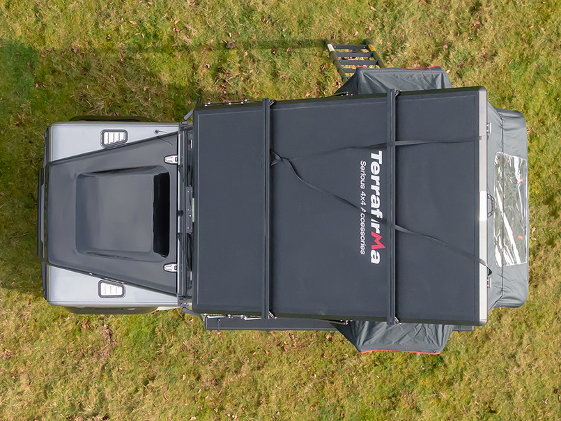 TF5545 - Terrafirma X-Hinge Alloy Hard Shell Expedition Roof Tent Image 3