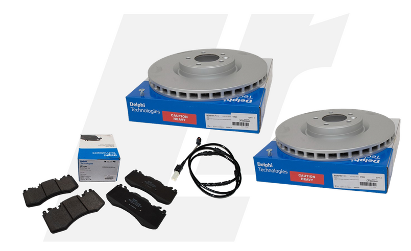 LRC11089 - Front Brake Set for Range Rover Sport 2009-2013 with Brembo Calipers Image 1