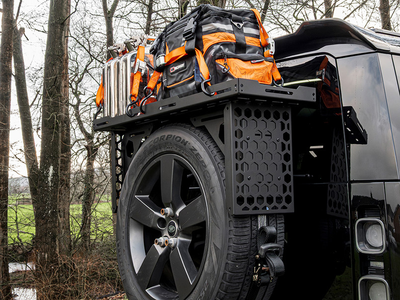 DA6720 - Spare Wheel Cargo Rack - for vehicles using 255/60 R20 tyres or similar Image 3