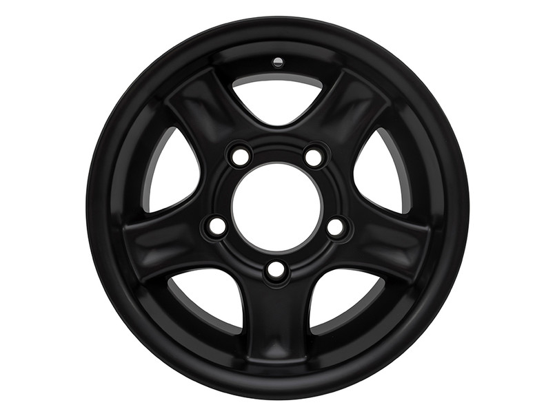 DA3521BLACK - Caradoc Alloy Wheel - 16 x 8 - Satin Black finish - Fits all Defender models up to 2016 Image 1