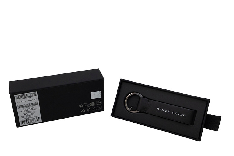 RNKR152BKA - Ranage Rover Leather Key Ring Image 1