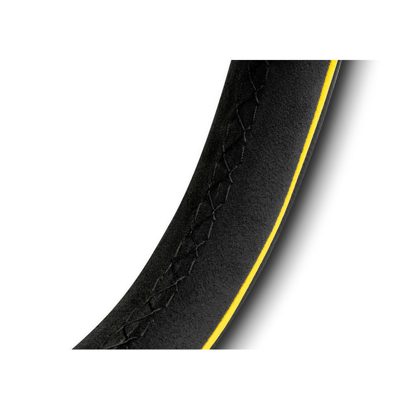VGT502BKYE35R - MOMO GT-50 2.0 Steering Wheel - Yellow Stitching Image 8