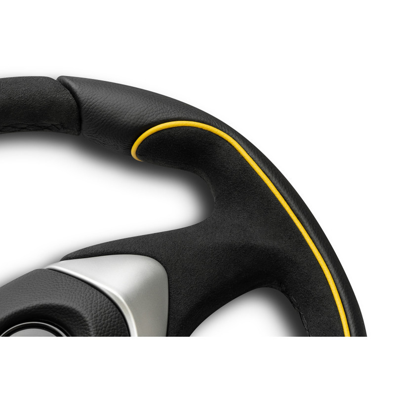 VGT502BKYE35R - MOMO GT-50 2.0 Steering Wheel - Yellow Stitching Image 6