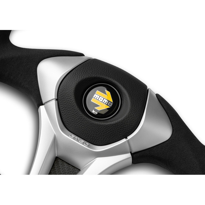 VGT502BKYE35R - MOMO GT-50 2.0 Steering Wheel - Yellow Stitching Image 4