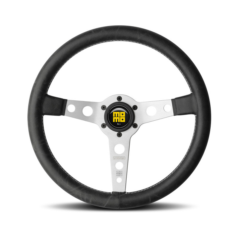 VPROHERIT35SR - MOMO Prototipo Heritage Silver Spoke steering wheel Image 1