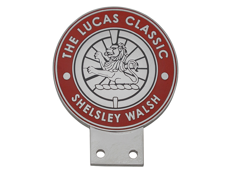 DA5743 - Lucas Classic Shelsley Walsh Commemorative Enamel Car Badge Image 1