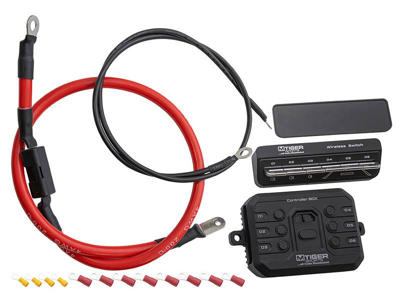 DA7959 - Bluetooth Wireless Vehicle Accessory Control - control up to six 12V devices, including auxiliary lights, winches and air compressors. Image 2
