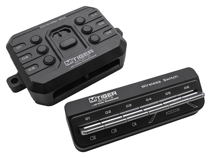 DA7959 - Bluetooth Wireless Vehicle Accessory Control - control up to six 12V devices, including auxiliary lights, winches and air compressors. Image 1