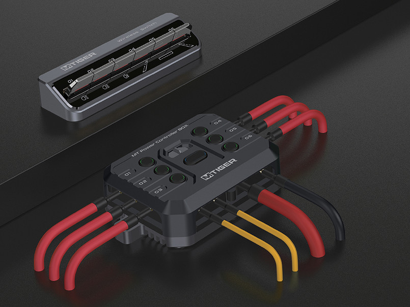 DA7959 - Bluetooth Wireless Vehicle Accessory Control - control up to six 12V devices, including auxiliary lights, winches and air compressors. Image 3