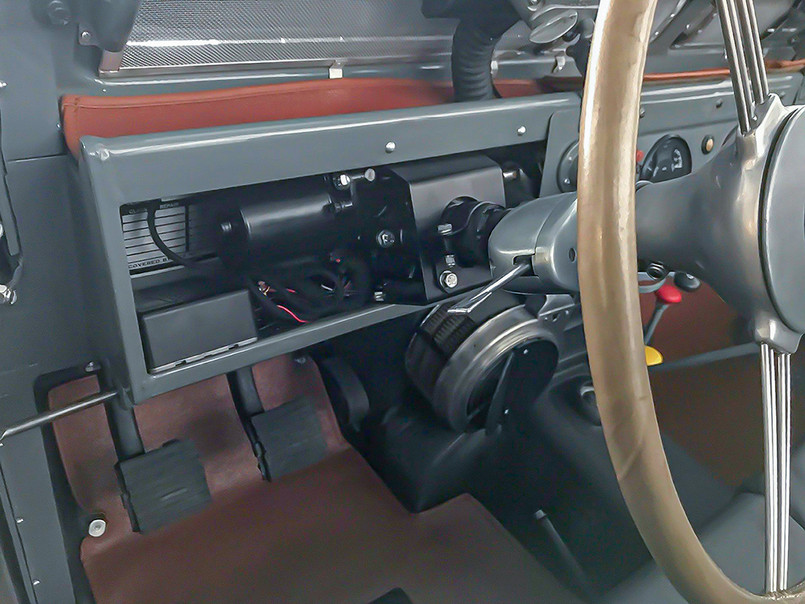 DA5592 - EZ Electronic Power Steering Kit - Series 2 - LHD - Depth Adjustable Steering Wheel - Clamp Type Image 2