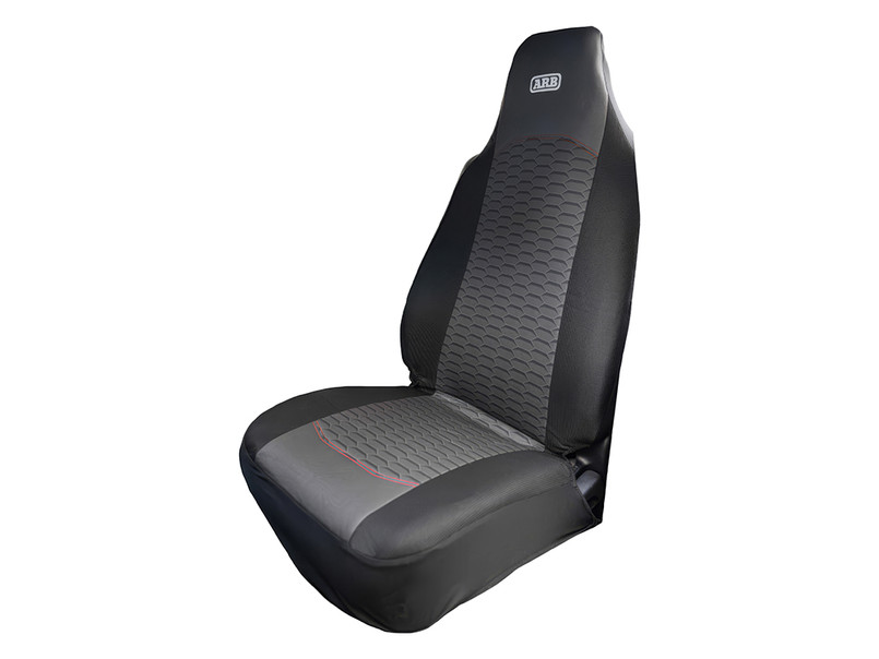 08500022 - ARB Slip On Seat Cover - Black and Dark Grey Image 3