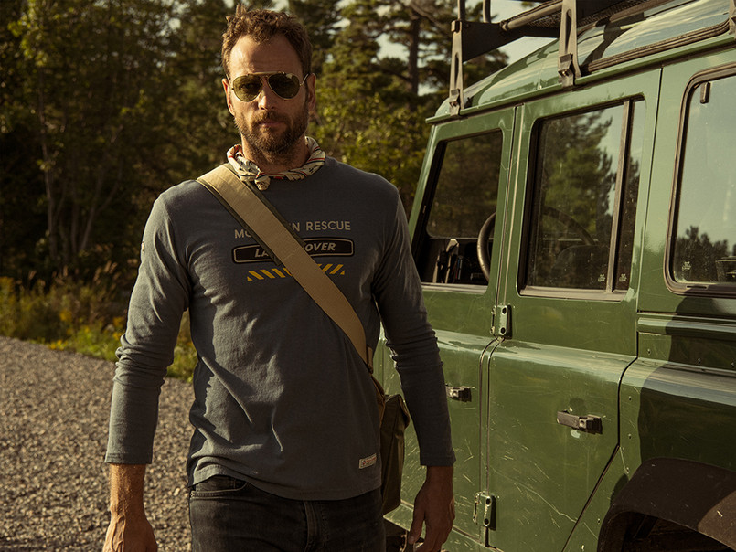 DA5860 - Red Canoe Mountain Rescue Long Sleeve T-shirt Image 4
