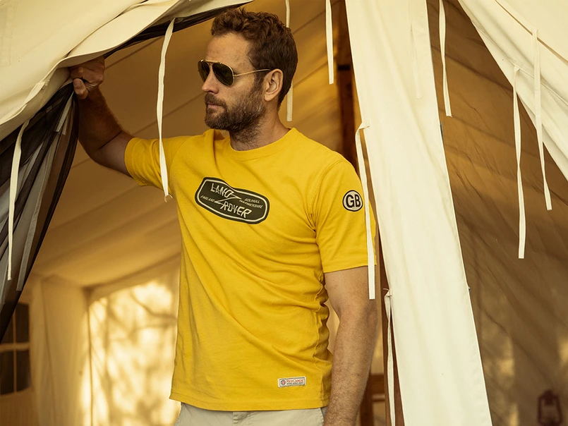 DA5861 - Red Canoe Heritage Yellow T-Shirt Image 3