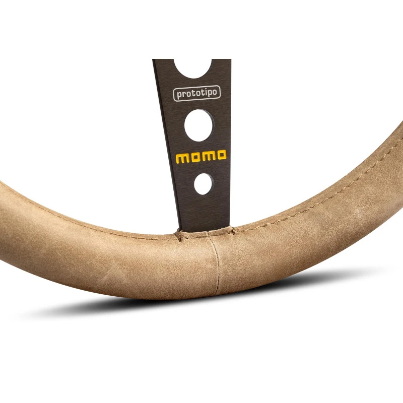 VPRODESERT35R - MOMO Prototipo Desert steering wheel - Brown - 350mm - NEW FOR 2026 - COMING SOON! Image 5