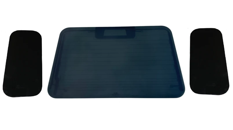 BG1206 - BlakGlass® Heated Rear Door Glass High Level Brake & Quarter Windows Kit - Defender TD5 & Puma 2002-2016 Models - 85% Tint - by SP 4x4 Image 1