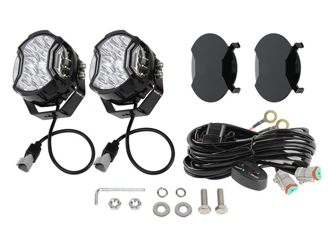 TF7701 - 3" LED Combination Driving Lights - Supplied as a Pair - by Terafirma Image 2
