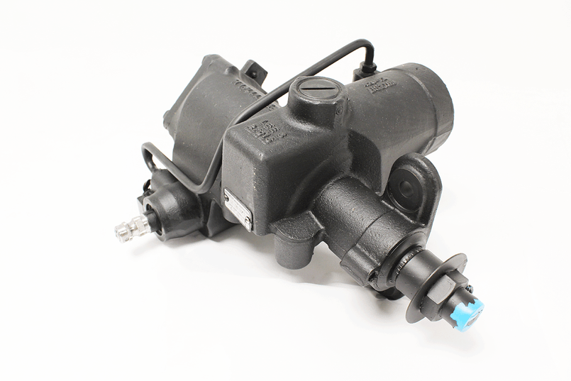 QAF500120 - 4 Bolt Power Steering Box for Land Rover Defender - Left Hand Drive up to 2007 (No Surcharge - Outright Buy & Brand New Unit) Image 1